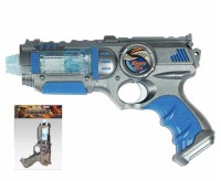 Пистолет свет+муз 0163 23*15