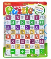 Развивающий Пазл Азбука на листе, размер 30см*23см