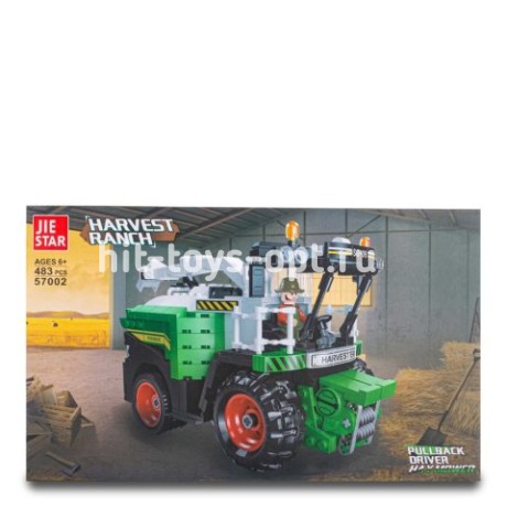 Конструктор комбайн 483 дет.
