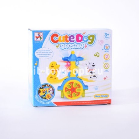 Свет/звук карусель щенки