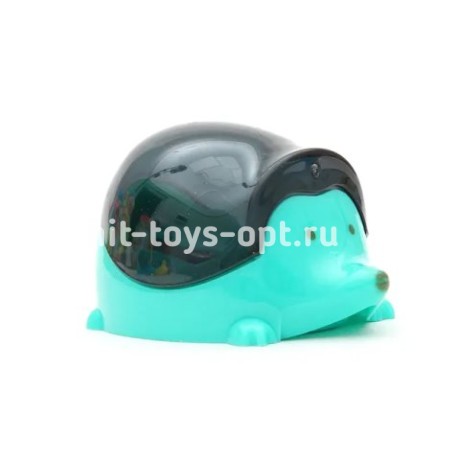 Точилка с контейнером Ёжик 4,6*3*2,7см, ассорт.