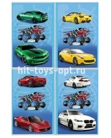 Блокнот Б16-3794 "Авто и скорость" А6 16лист