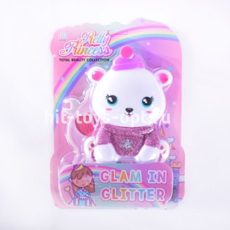 Косметика на листе медвежонок