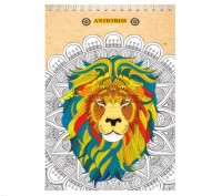 Блокнот &quot;Антистресс&quot; (80 листов, А5, клетка, гребень, в ассортименте)