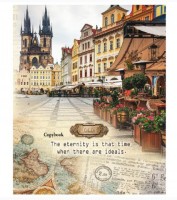 Тетрадь на кольцах А5 240л клетка &quot;Европейская площадь&quot;