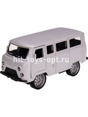 Машинка инерционная (12х6,5х5,5 см, серый, откр. двери) в пакете