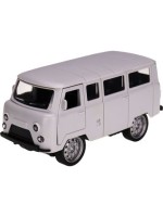 Машинка инерционная (12х6,5х5,5 см, серый, откр. двери) в пакете