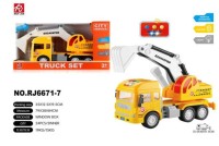 Экскаватор Инерционный, свет/звук, размер 36см*20см*13см