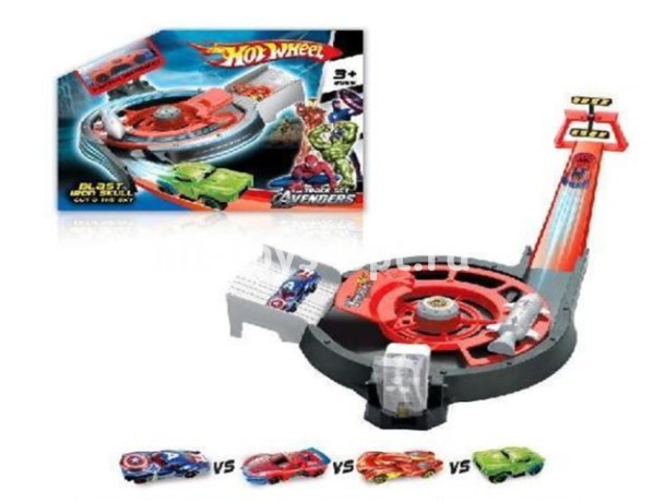 Трек Хотвилс Марвел Круговой вираж 1 маш