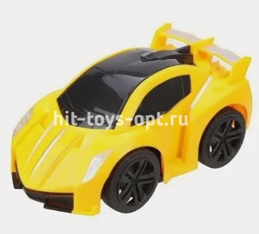 Машинка инерционная "Гонка" 17 см, пластик, цвет микс, в пакете