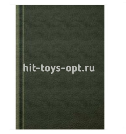 Ежедневник А5, 136 л. ЗЕЛЁНЫЙ бумвинил недатированный