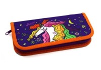 Пенал 1-секц, средний ЕДИНОРОГ (190х90) (печать на ткани)