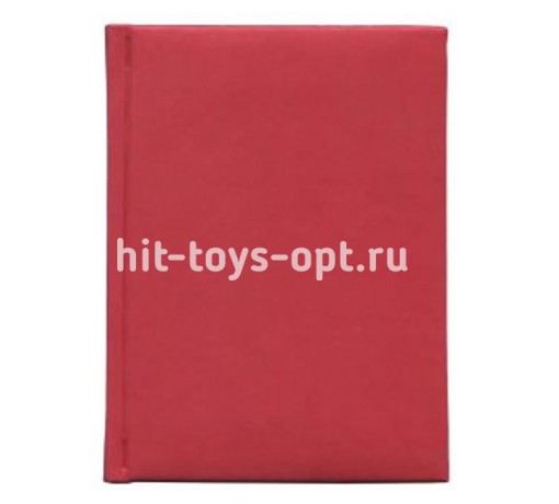 Ежедневник недатированный А6ф 128л Глосс красный