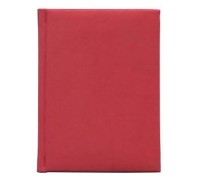 Ежедневник недатированный А6ф 128л Глосс красный