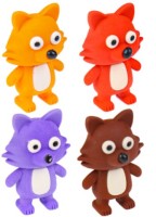 Ластик фигурный ЛИСЕНОК АССОРТИ