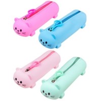 Пенал-косметичка Proff Press Цветные котики в прозрачной тубе