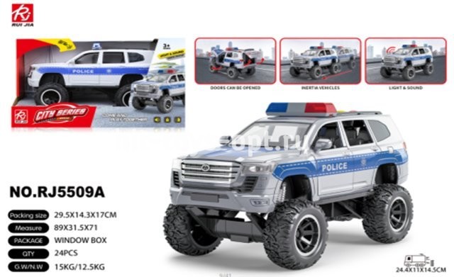 Машина инерционная светомузыкальная Монстер Трак, 30*17см