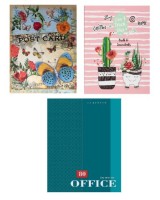 Тетрадь А5 80л.кл.на кольц.Твердая ОБЛ..со смен.бл. принт ассорти