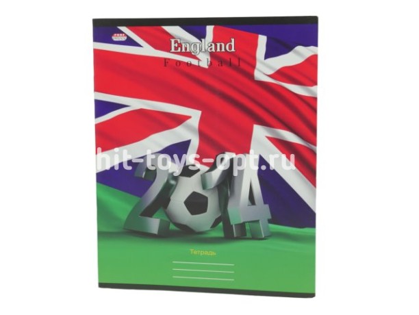 Тетрадь 18лист лин A5 футбольный бум