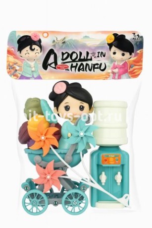 Набор кукла с аксесс, 18*28