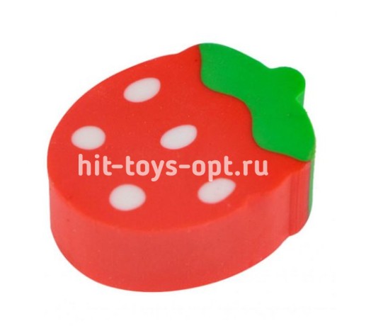 Ластик фигурный СОЧНАЯ КЛУБНИКА
