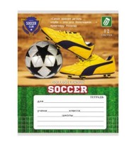 TM&quot;Profit&quot; Тетрадь КЛЕТКА 12л. МИКС-10 (12-9302)обл-картон хромэрзац, 10 диз