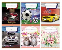 Тетрадь 12л. А5 линия Legend &quot;Микс.у.&quot;