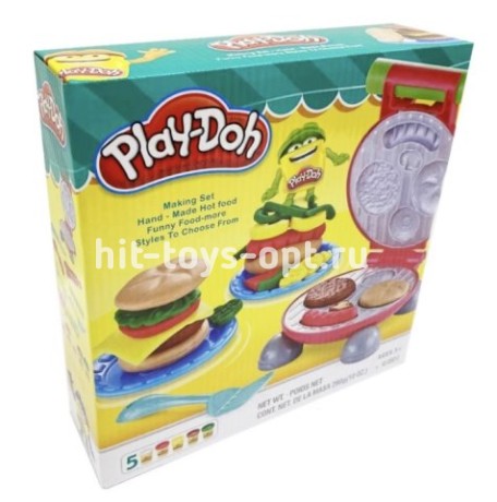 Набор пластилина Фастфуд