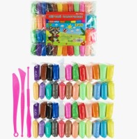 Масса для лепки. Лёгкий пластилин, 48 цв, 3 стека.