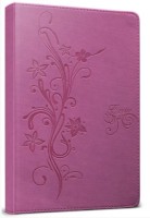 Записная книжка А5 160 л. ЭЛЕГАНТНЫЙ УЗОР-12 ТМ«Collezione» кожзам. тиснение, розовая