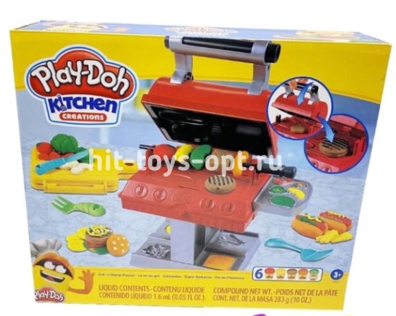 Набор пластилина Гриль, 30*26