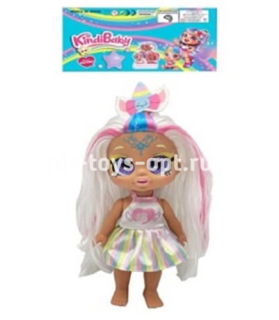 Кукла Радужная с большими глазами , размер 46*20