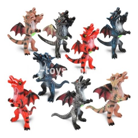 Резиновый дино с крыльями