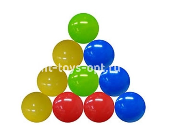 ШАРИКИ ПЛАСТИКОВЫЕ 12 шт. ЦВЕТНЫЕ, Ø85 мм