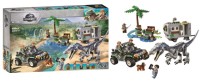 Конструктор Мир Юрского Периода - Поединок с бариониксом 458 дет.