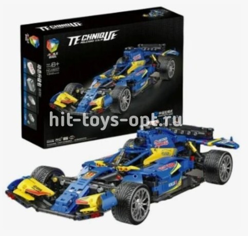 Конструктор Техника Формула 1 Синяя 1348 дет (без Р/У)