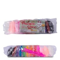 Легкий пластилин 12 шт/уп