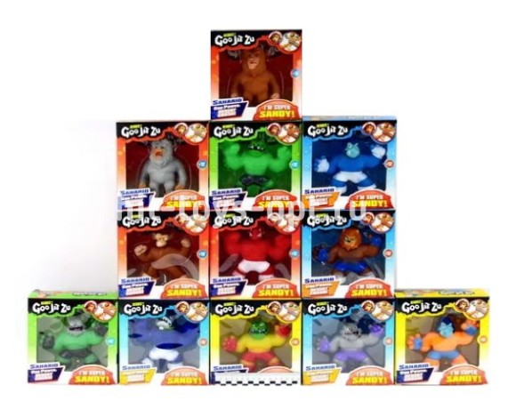 Герои Антистресс: Тянутся и Мнутся 10 видов 17*17см