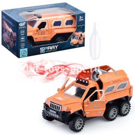 Машина военная светомузыка+ПАР, размер 23*11