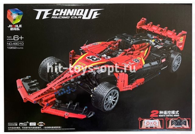 Конструктор Техника Формула 1 Красная 1952 дет