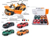 Машина металл Ауди RS8 8 в уп 22 см, цена за шт.