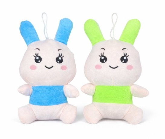 Мягкая Игрушка Зайка в ассорти 23*13*9 см.