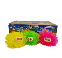 Ежик с глазками на веревочке 12шт/уп