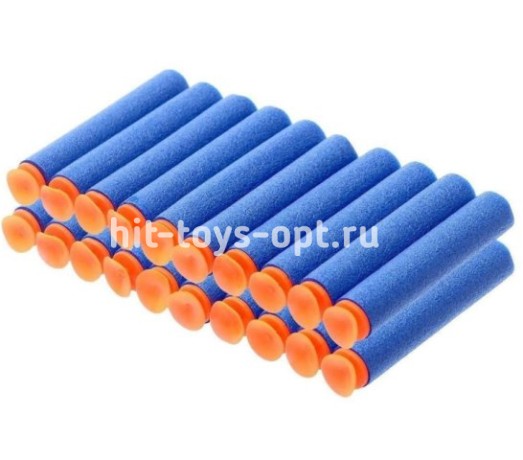 Пули Мягкие для Бластера с присоской в уп 20шт. цена за уп.