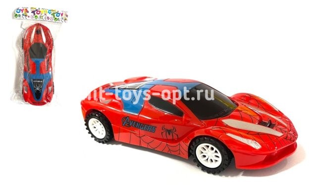 Машина Инерция Человек Паук 20см в пак.