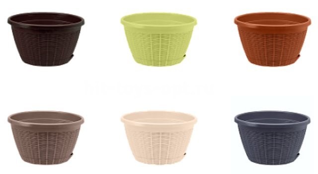 Кашпо Подвесное (4,5л) Цвета в ассортименте