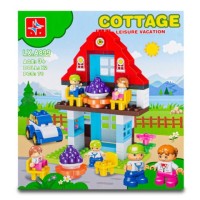 Конструктор дупло домик на ферме 76 дет.