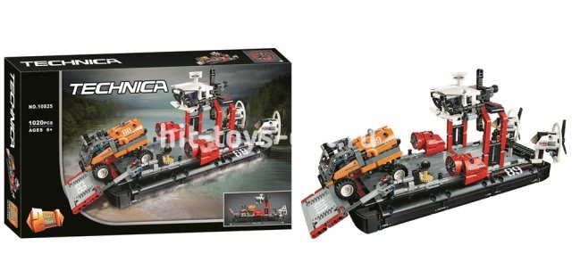 Конструктор Tehnic - Корабль на Воздушной подушке, 1020 дет.