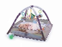 Коврик развивающий с игрушками &quot;Весёлый малыш&quot; (80х80х55см) (в пакете)