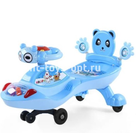 Каталка Everflo Чудо Машинка Smart car (движется за счет вращения руля) 85см+